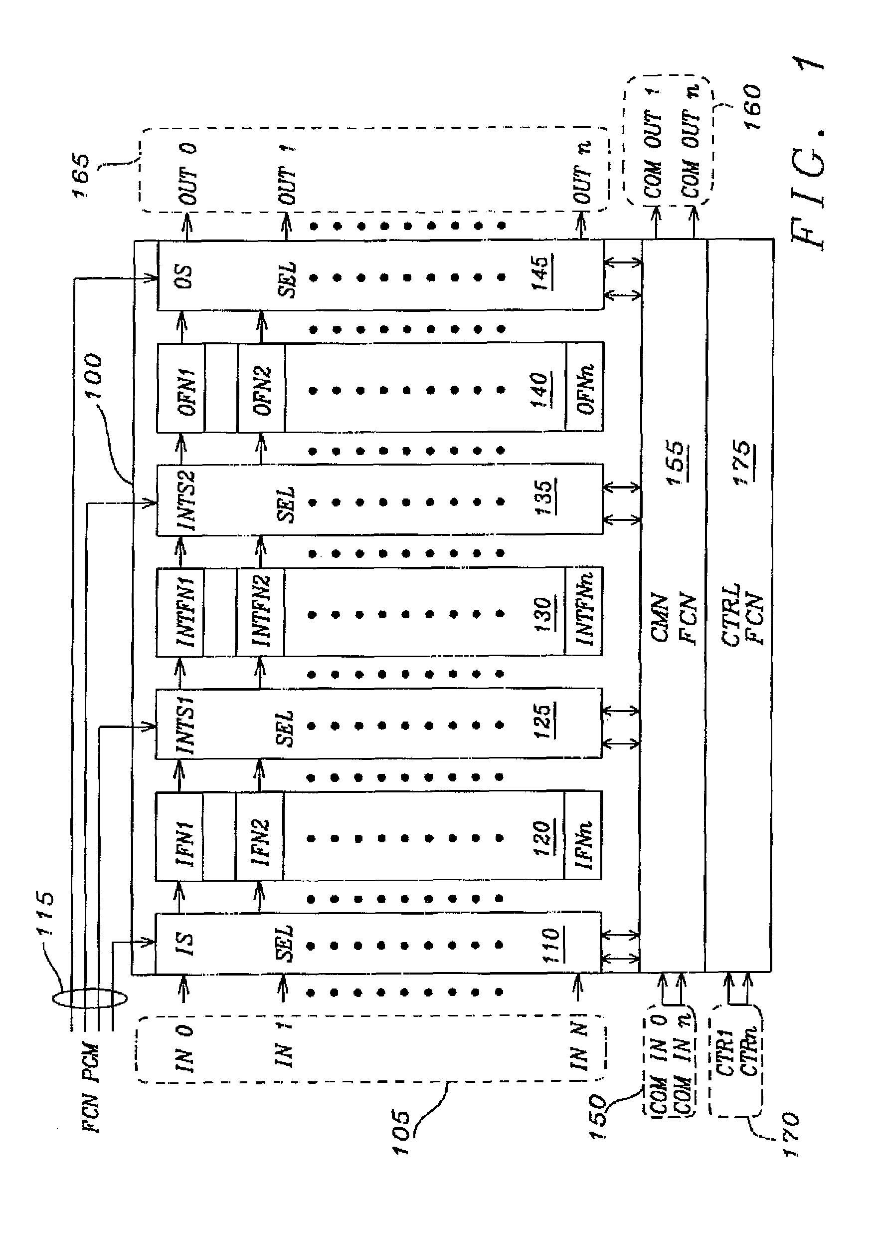 Software programmable multiple function integrated circuit module