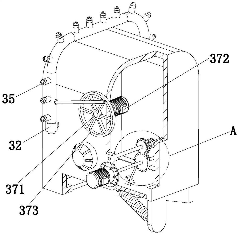 Escape guiding device for intelligent fire fighting and guiding method thereof