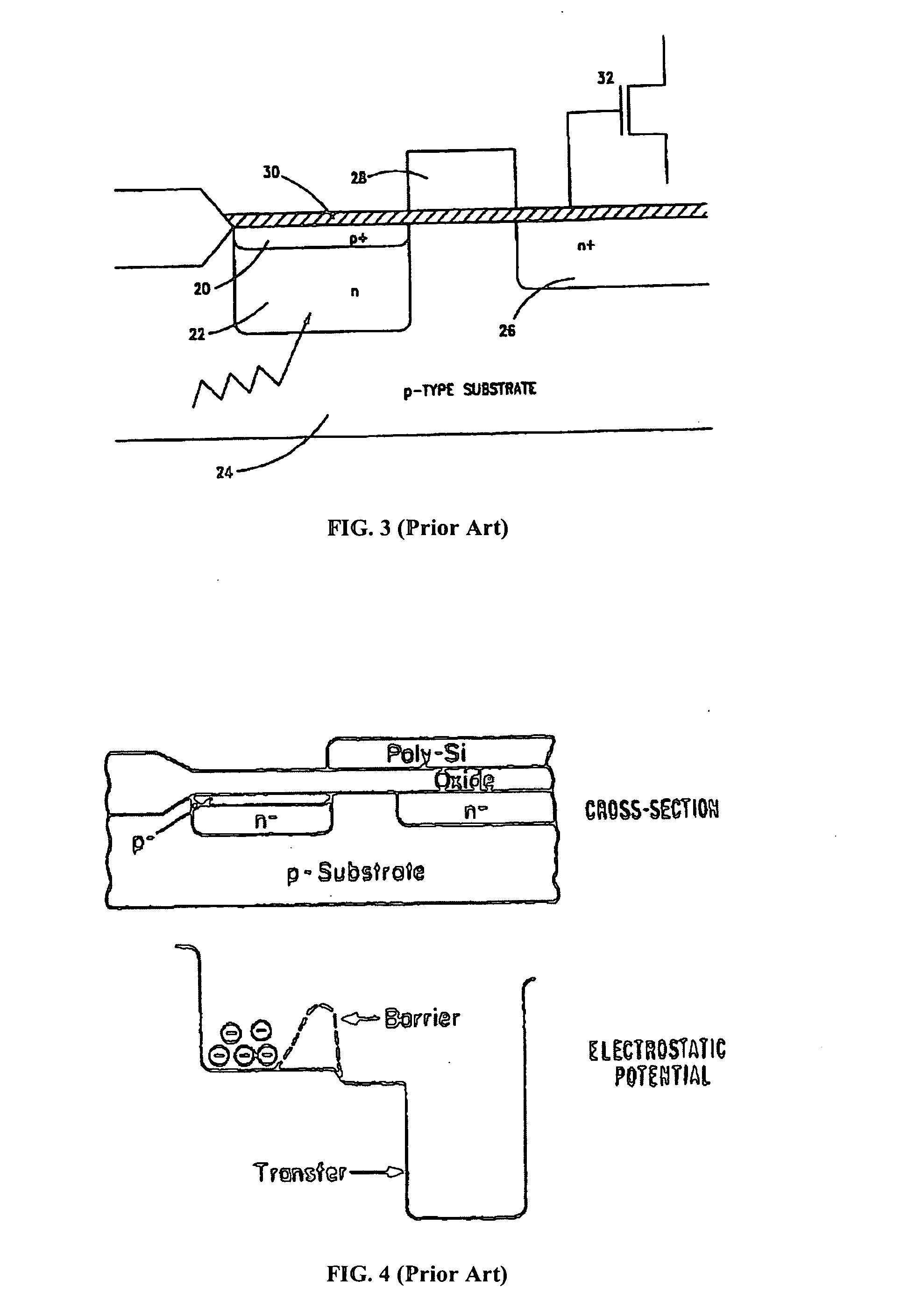 Apparatus and method for reducing dark current