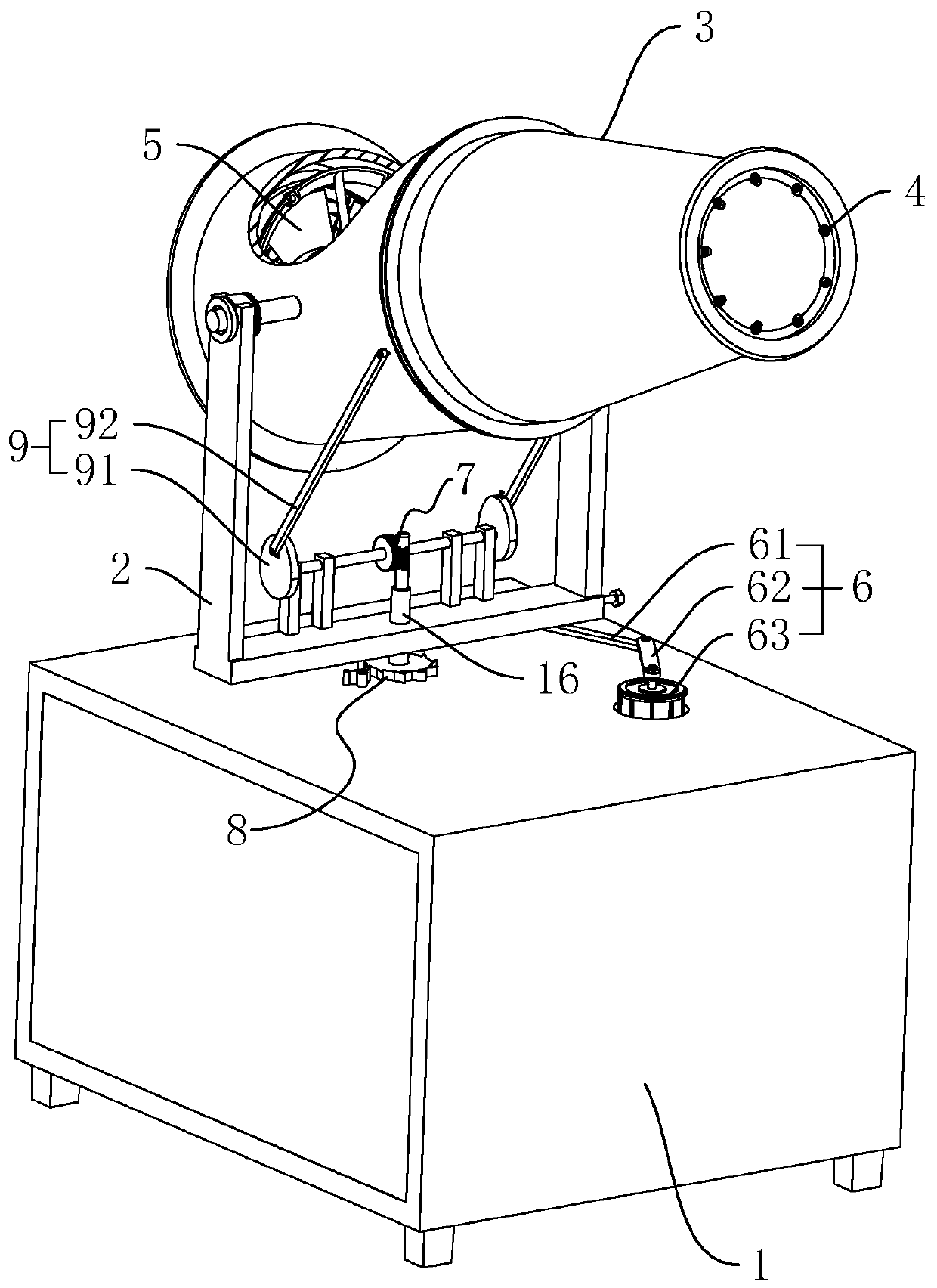 Fog gun machine