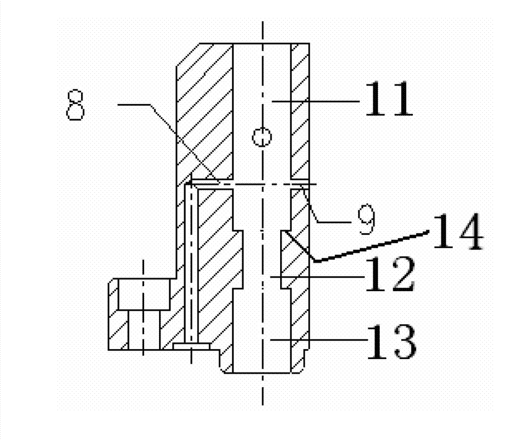 Feedback device for detecting descending position of workpiecepretargeting tray