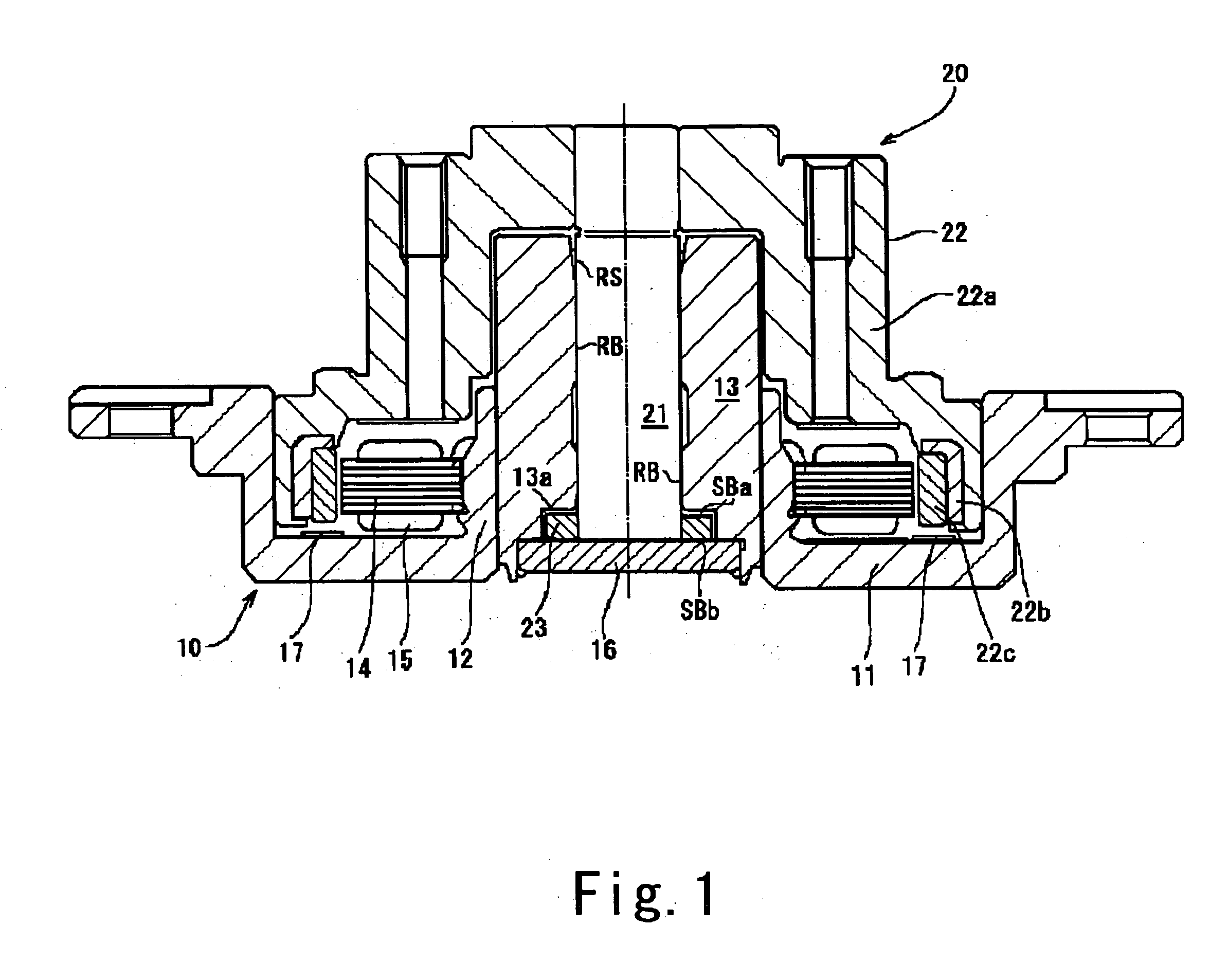 Fluid dynamic pressure bearing apparatus