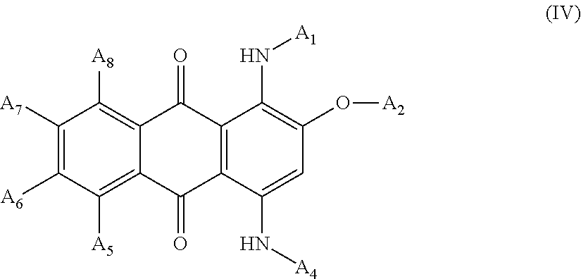 Polymeric violet anthraquinone colorant compositions and methods for producing the same