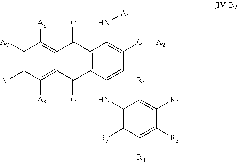 Polymeric violet anthraquinone colorant compositions and methods for producing the same