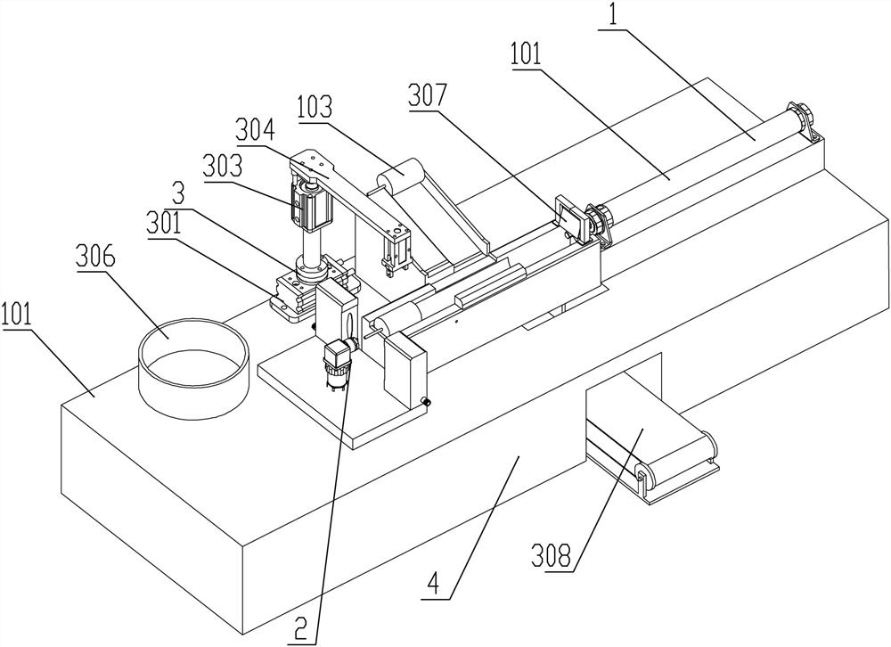 A small DC motor shaft length detection device and method