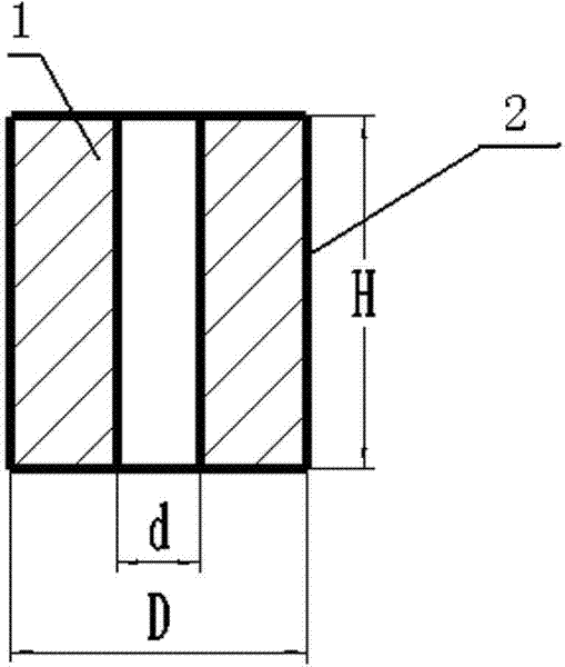 Miniature bonding permanent magnet and production method thereof