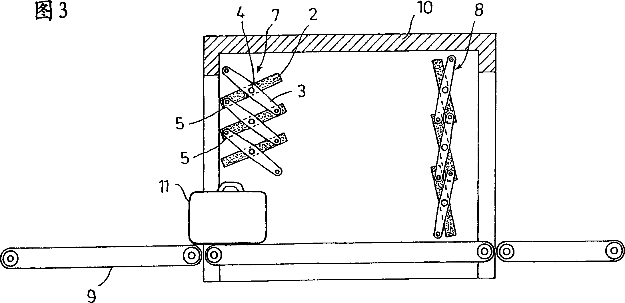 Radiation-shielded door