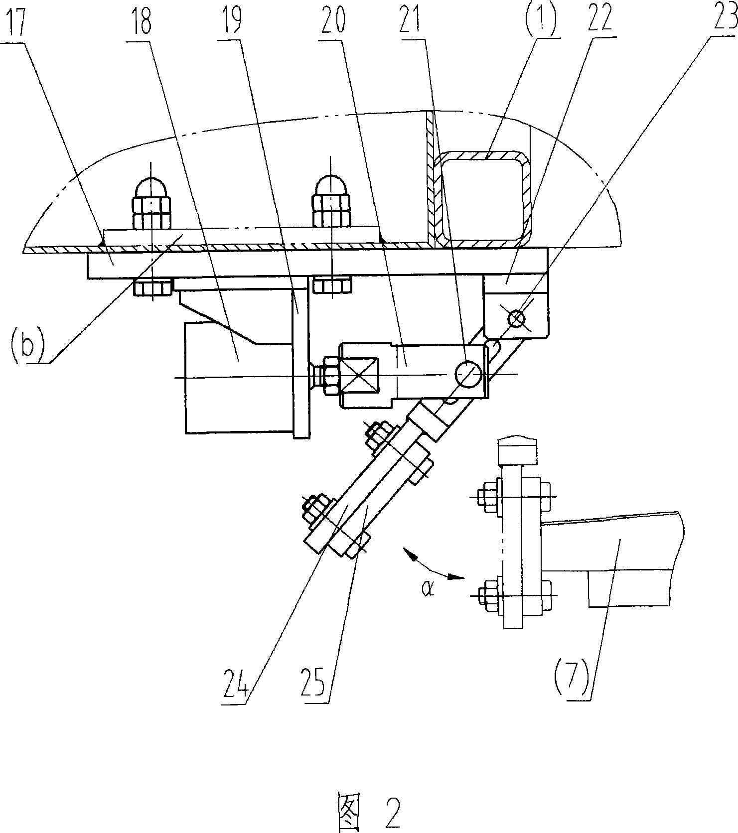 Vibrating material delivering flow following gestating device