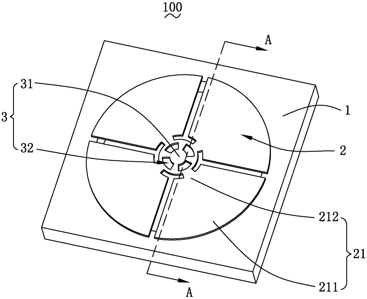 Piezoelectric MEMS microphone