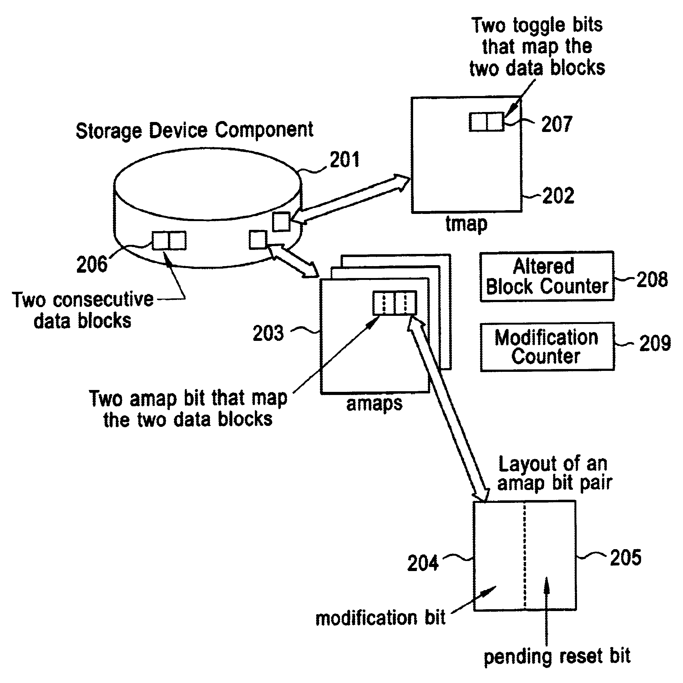 Method and system for providing consistent data modification information to clients in a storage system