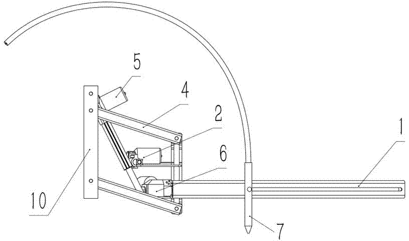 A multi-degree-of-freedom knife-moving device for high-pressure water jet