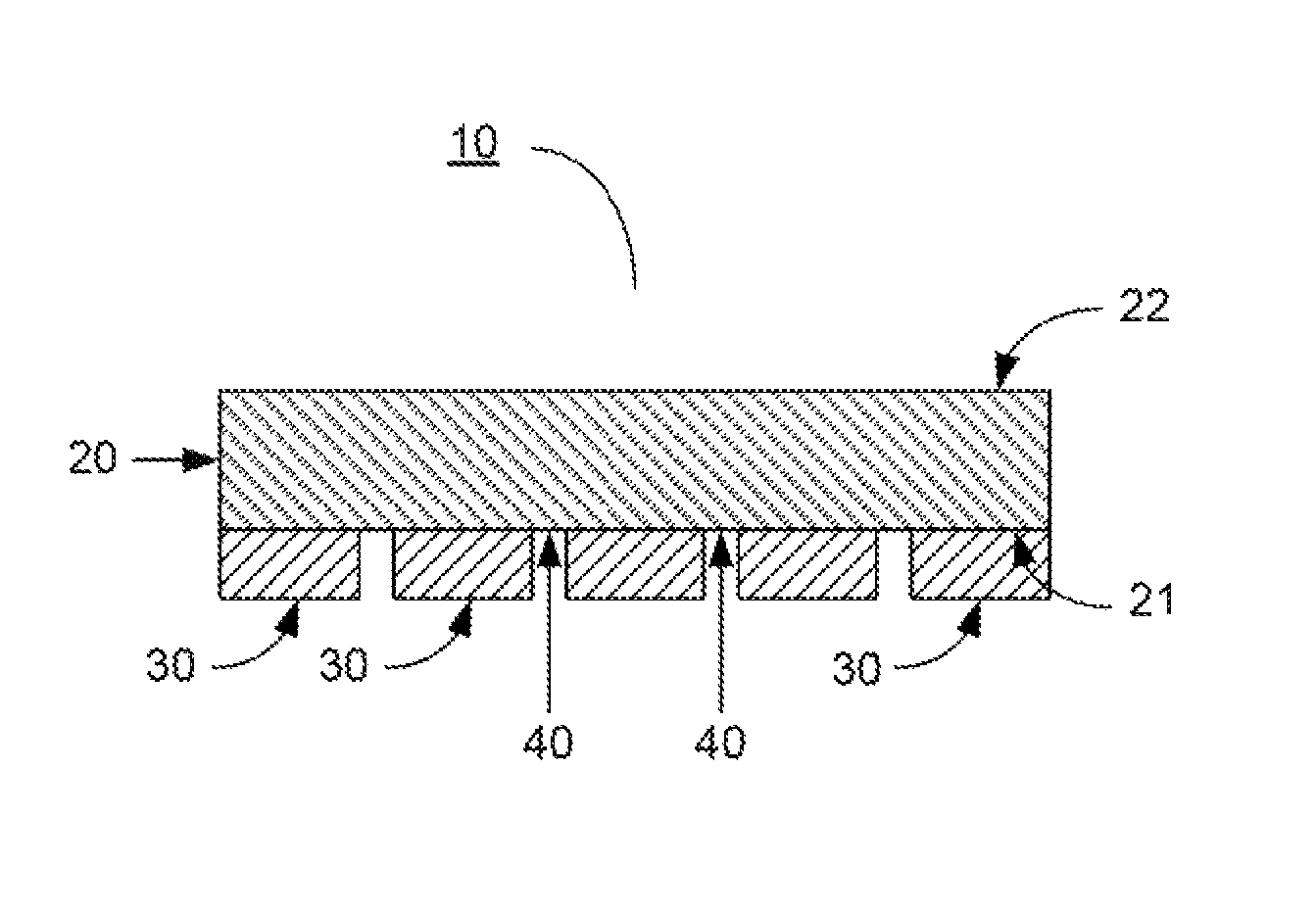 Pressure sensitive adhesive label for wet irregular surfaces