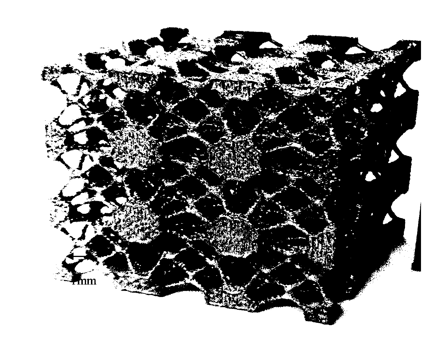 Medical multi-hole implanted alloy material and preparation method thereof