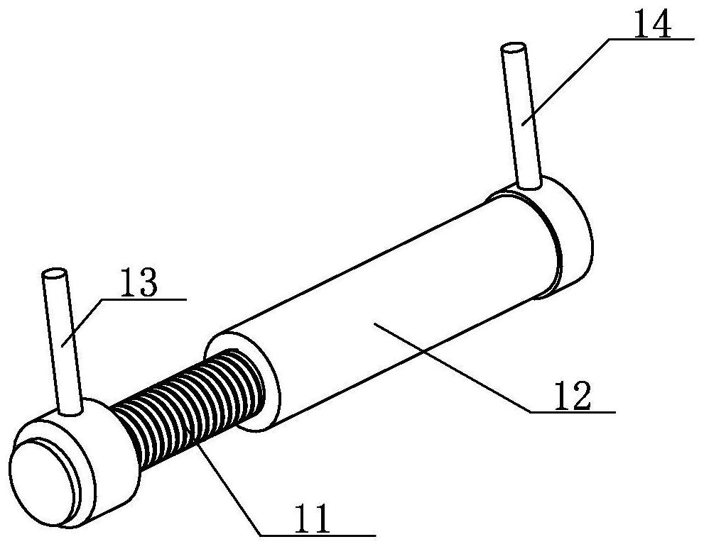 Auxiliary device for treating ankle fracture under arthroscope and operation method thereof