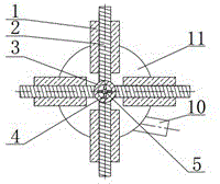 Overflow-discharge-type magnetic hydrocyclone