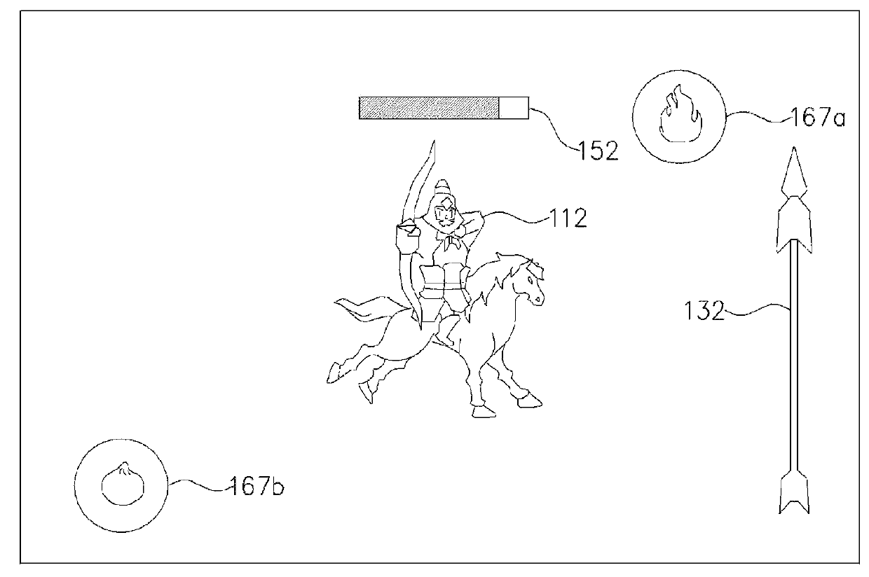 Computer readable medium recording shooting game