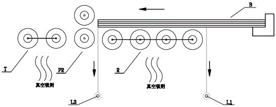 Paper feeding method lowering lifting plates at same time and elevating lifting plates at different time