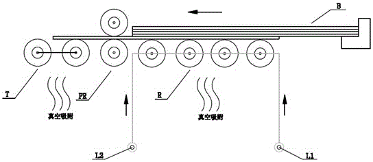 Paper feeding method lowering lifting plates at same time and elevating lifting plates at different time