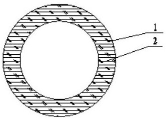 A nickel-based solder ring and its preparation method