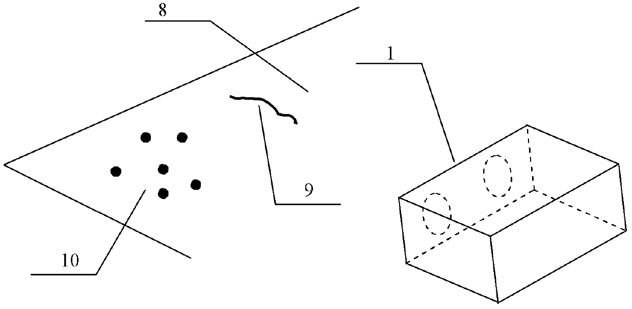 Stereoscopic vision on-line detection method for surface crack of stretched aluminum alloy plate