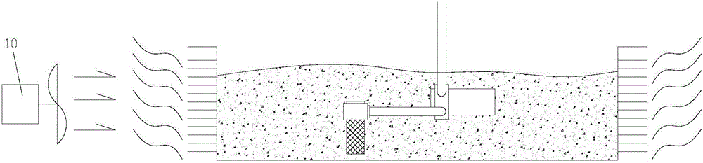 Working medium contact cooling system for high-power electromagnetic generators and working method of working medium contact cooling system