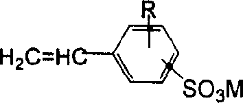 Polymer emulsion for cement base material water reducing and its preparing method