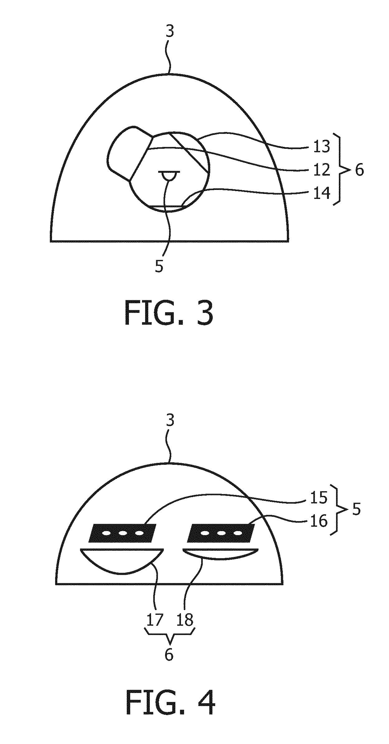 Luminaire for road illumination with sensor