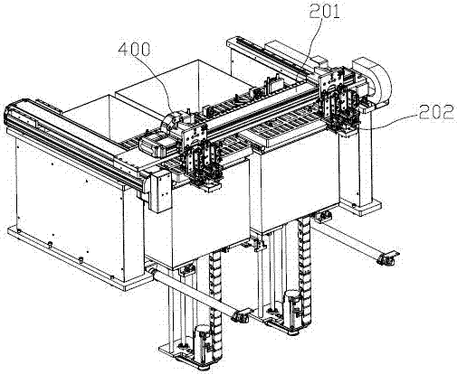 Circuit board shielding case component inserter