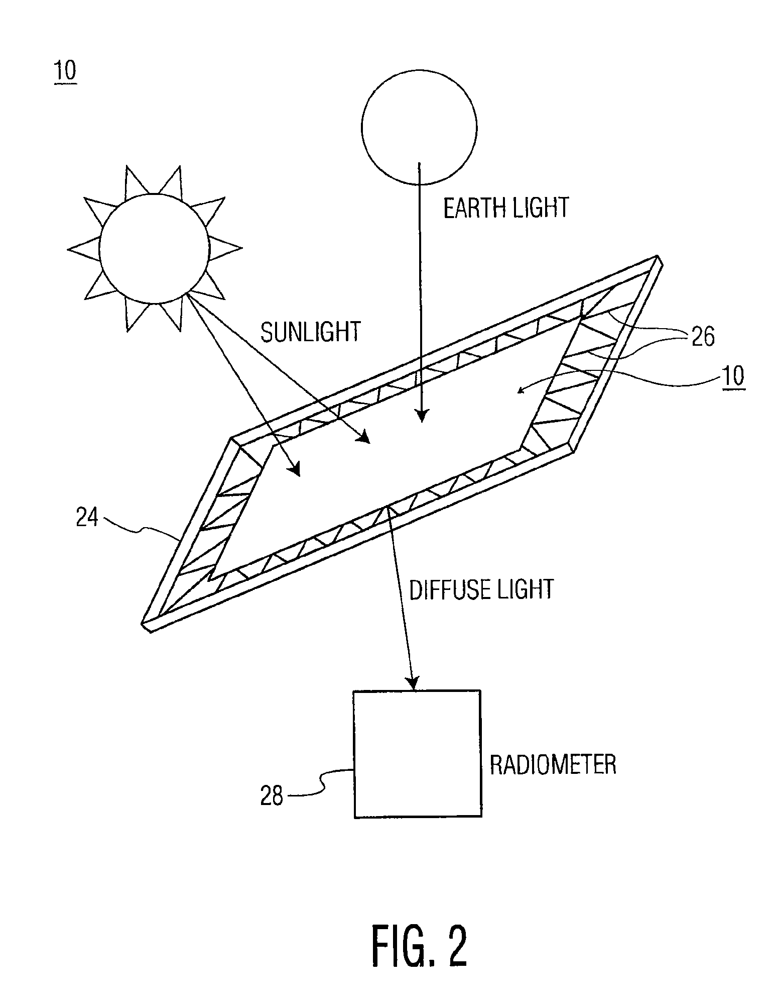 Transmissive diffuser with a layer of polytetrafluoroethylene on the output surface for use with an on-orbit radiometric calibration