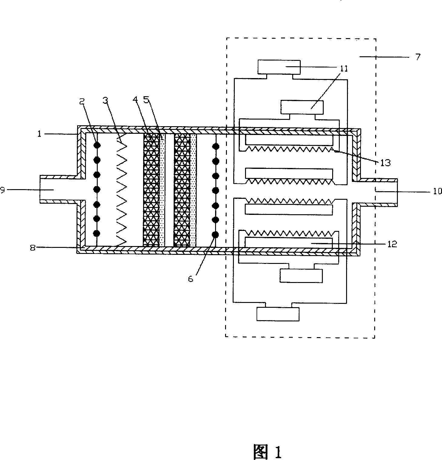 Laser scanning electron resonance type carbon-hydrogen catalysis method and equipment