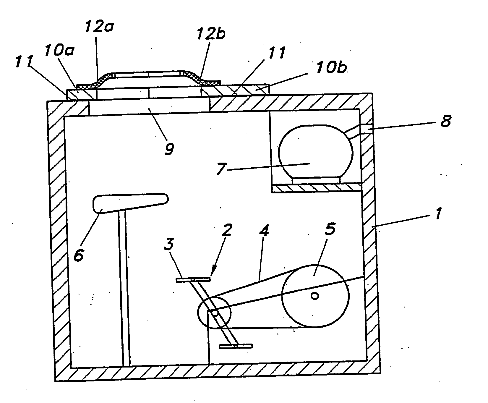 Apparatus for physical training of persons