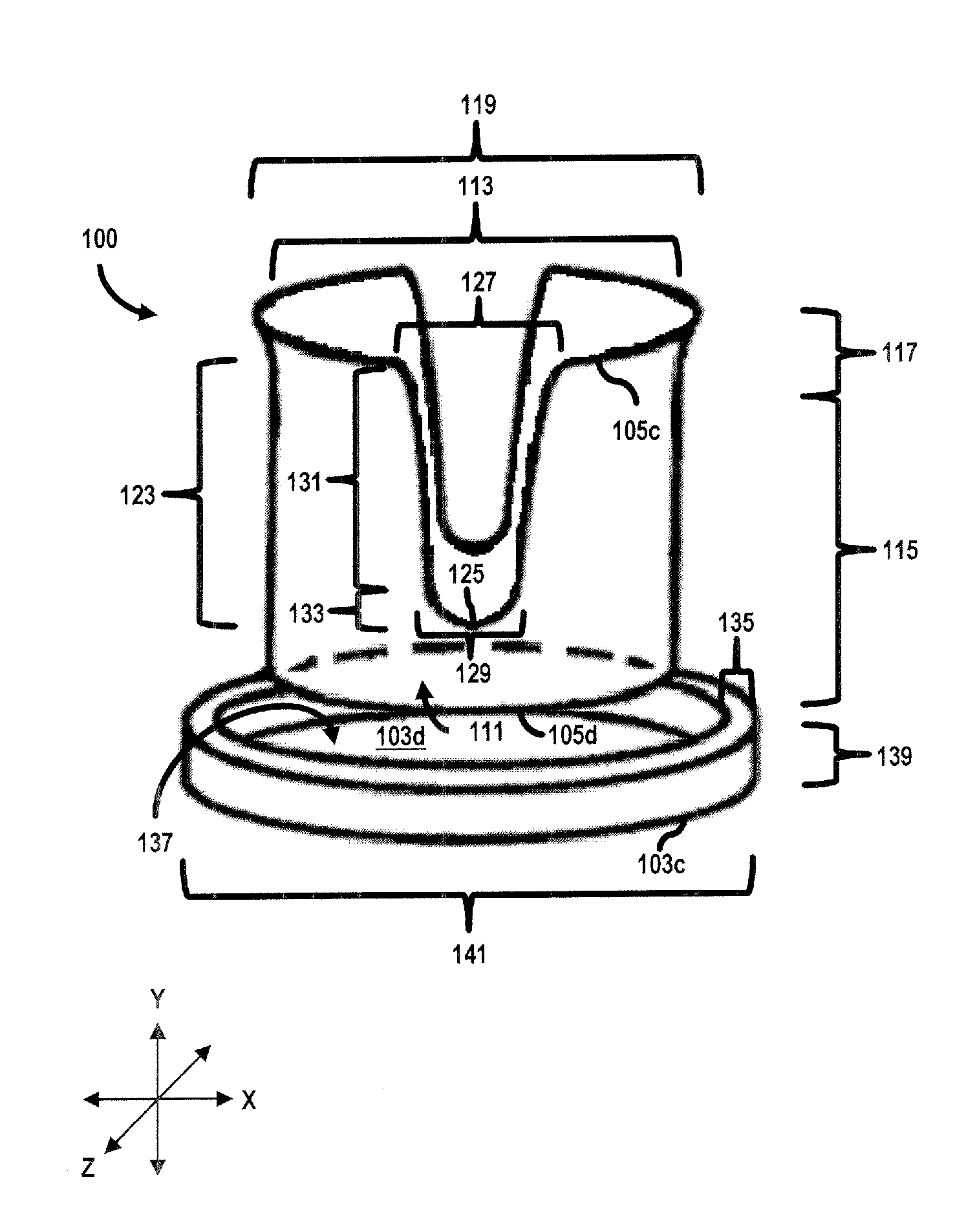 Beverage holding device