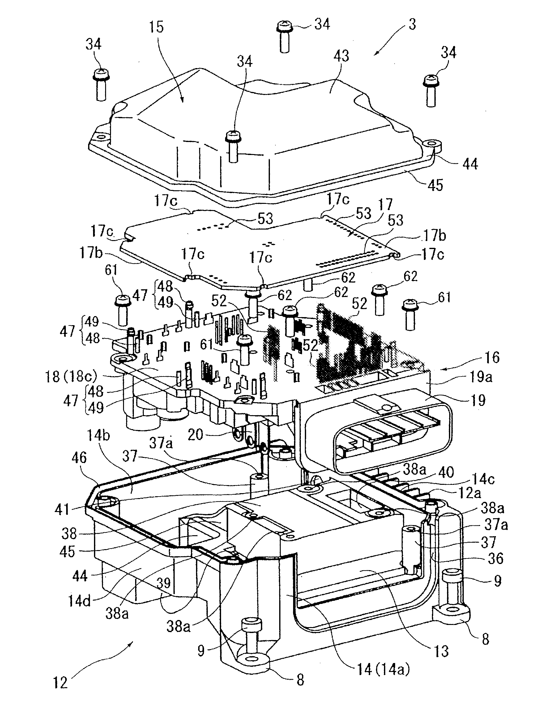 Electronic control device