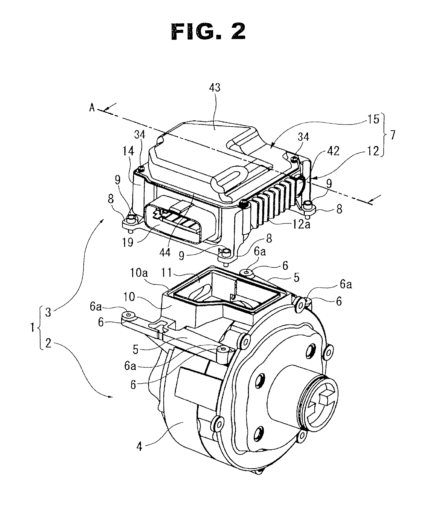 Electronic control device