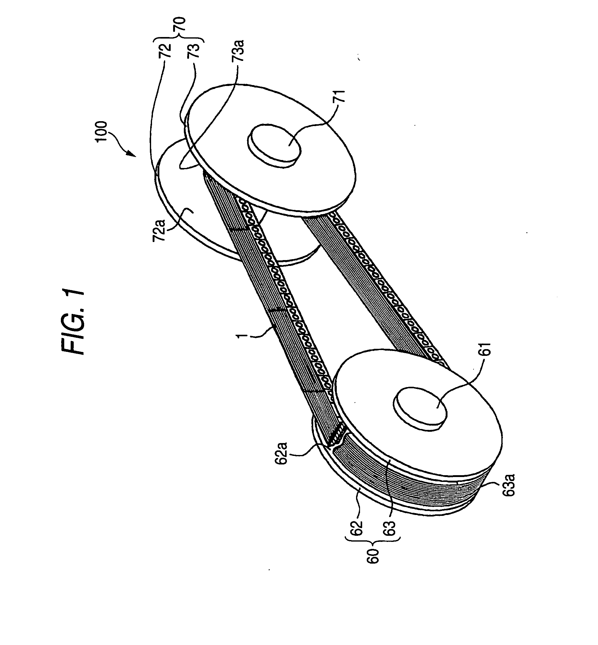 Power transmission chain, method for manufacturing power transmission member of the power transmission chain, and power transmission device