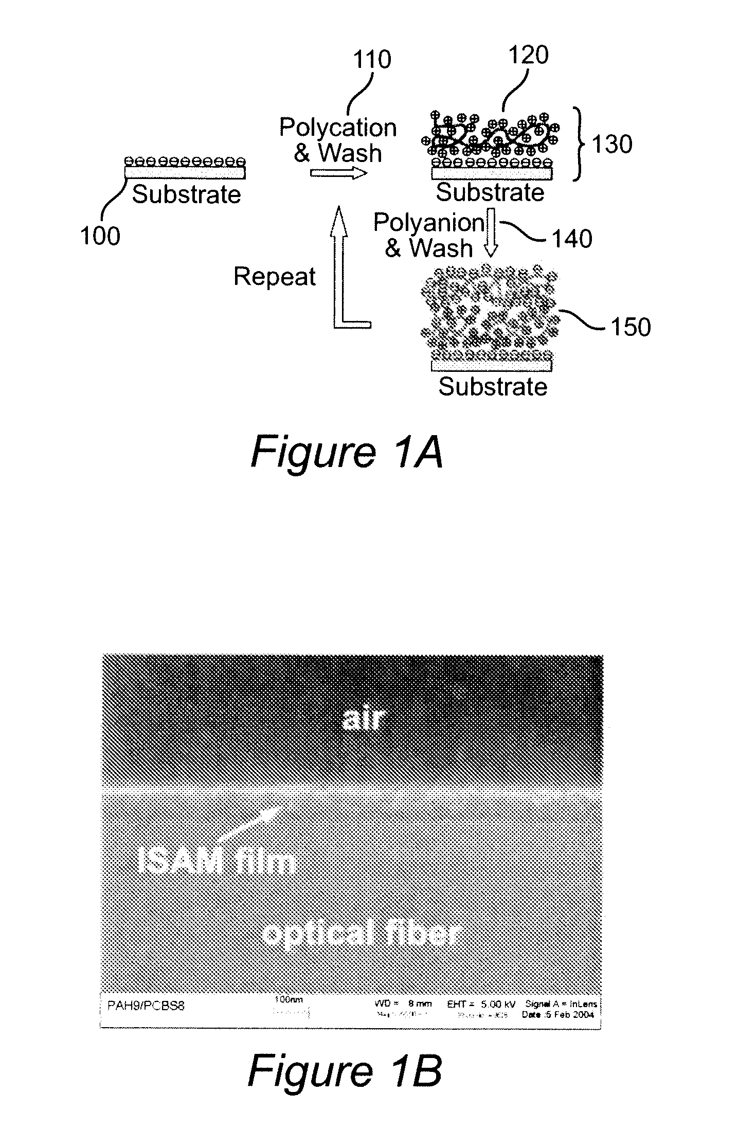 Fiber-optic sensor or modulator using tuning of long period gratings with self-assembled layers