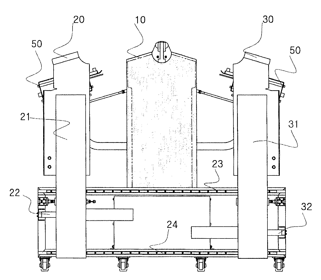 Shirt press machine