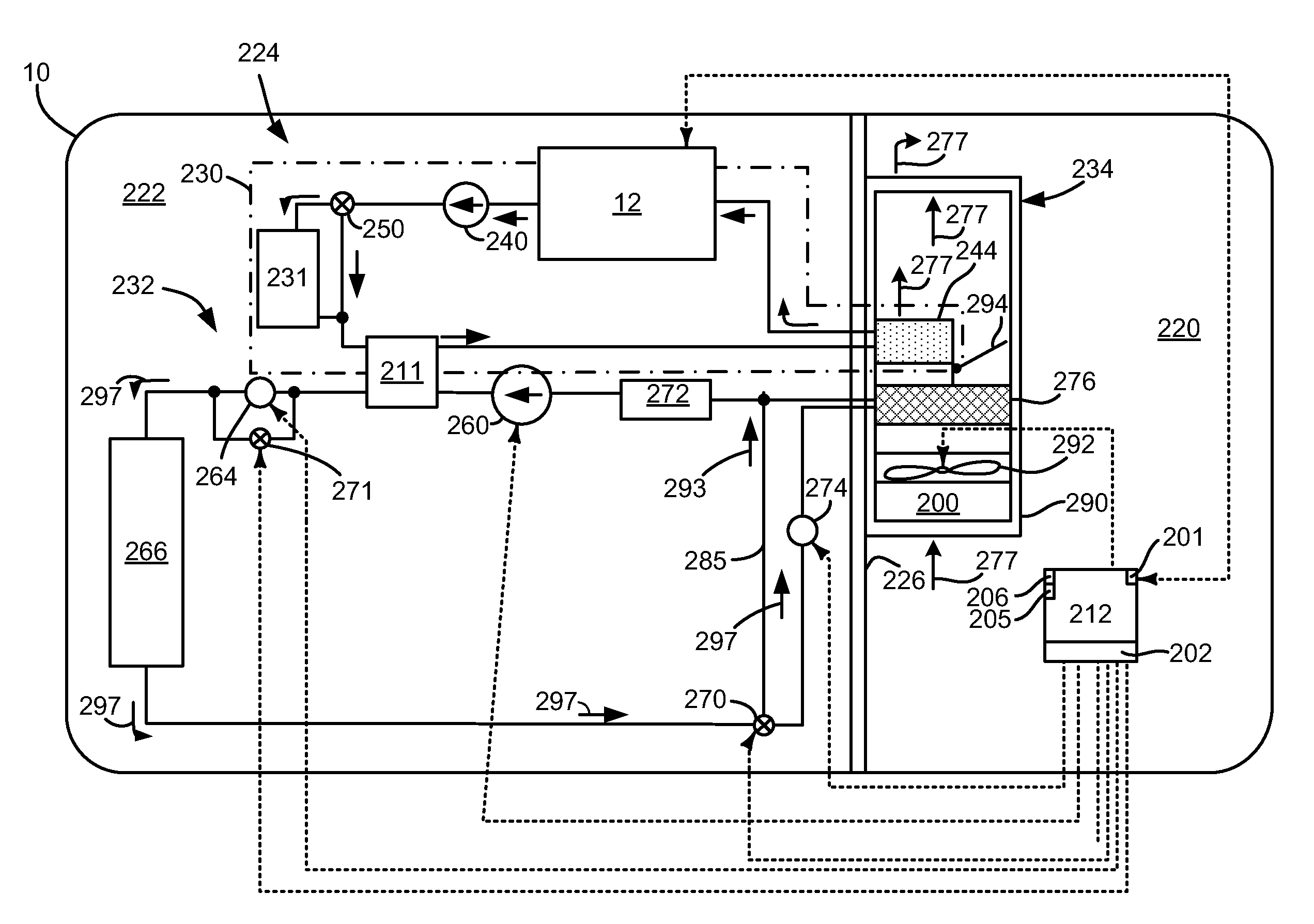 System and method for managing lubricant within a vapor compression heat pump