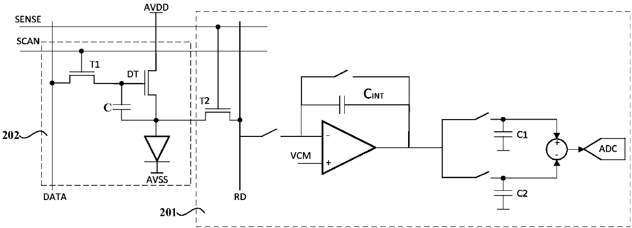 Method and device for restoring sensing signal line and display device