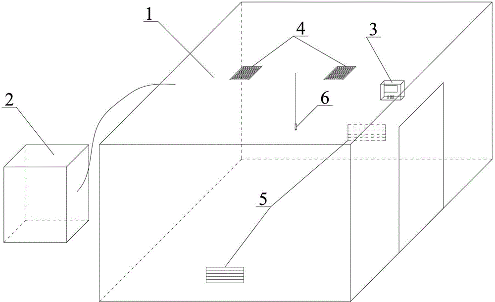 A device for testing thermal resistance of quilts