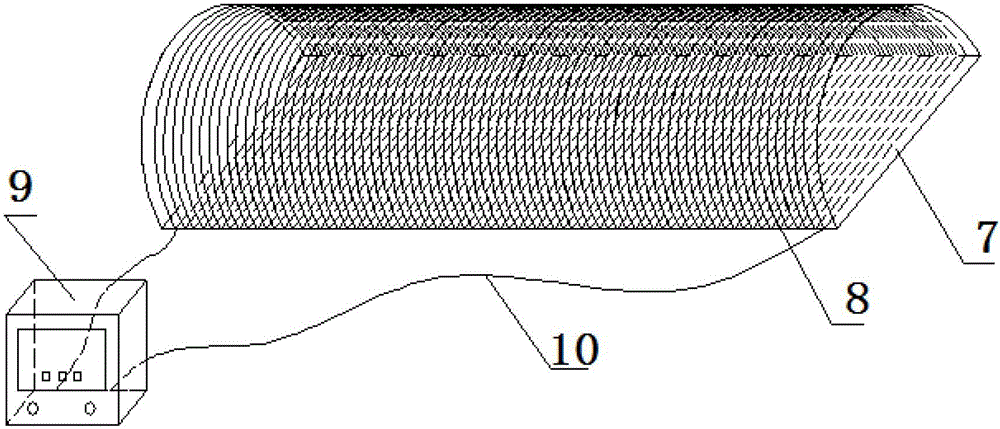 A device for testing thermal resistance of quilts