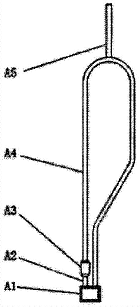 One-way loop gravity assisted heat pipe and manufacturing method thereof