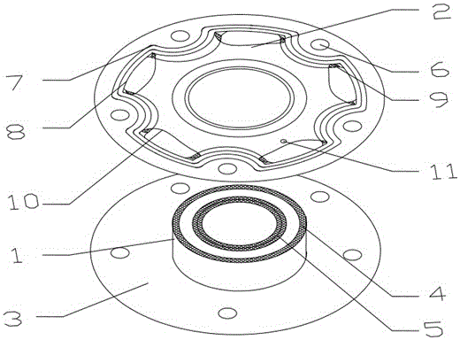 Bearing silencer for compressor