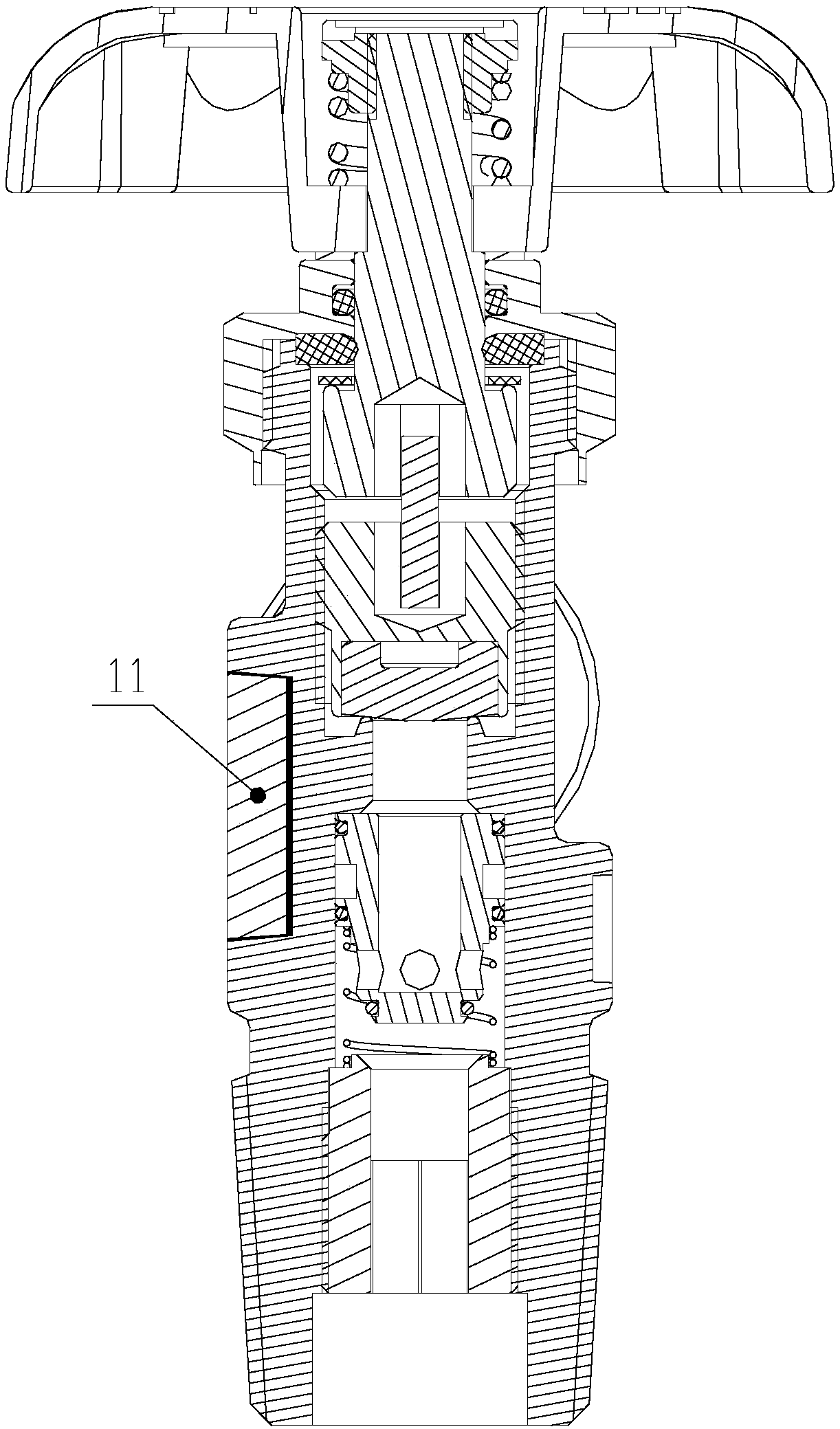 Valve for intelligent control over liquefied petroleum gas steel cylinder