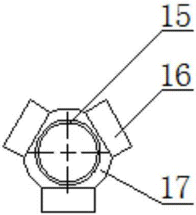 Permanent magnet mounting automatic machine of external rotor brushless direct current motor