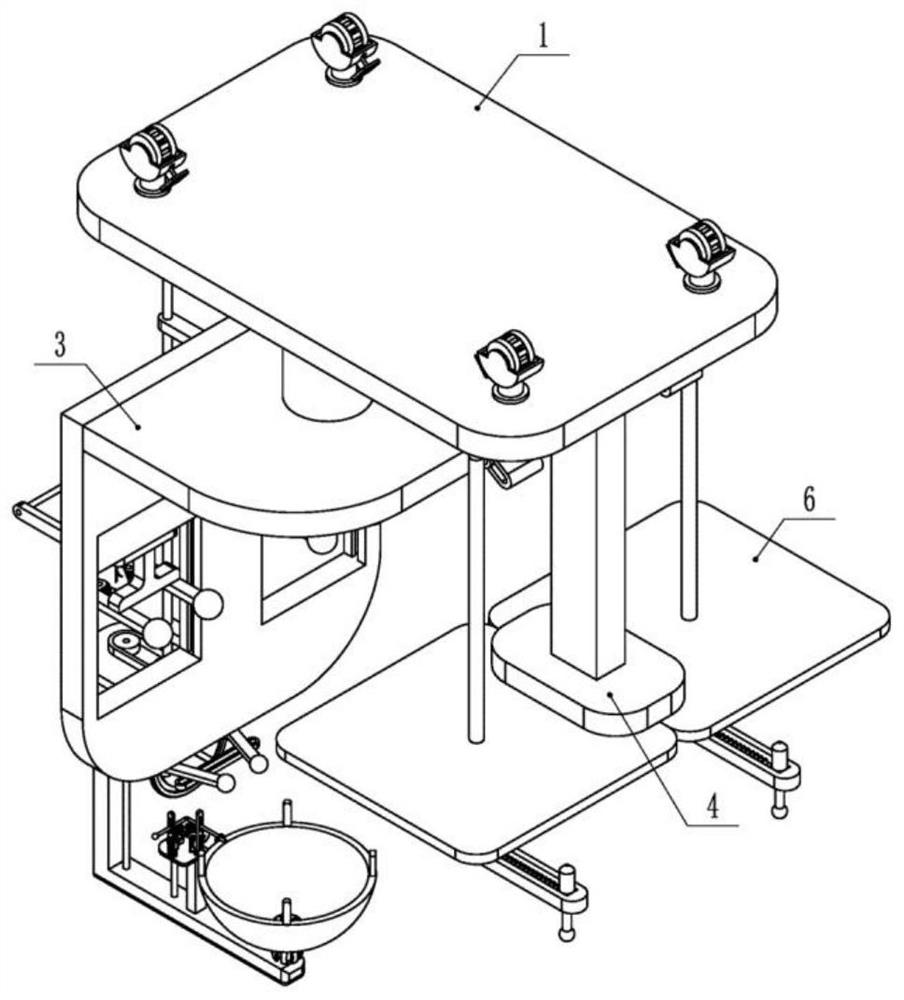 Auxiliary diagnosis and treatment device for neurology department