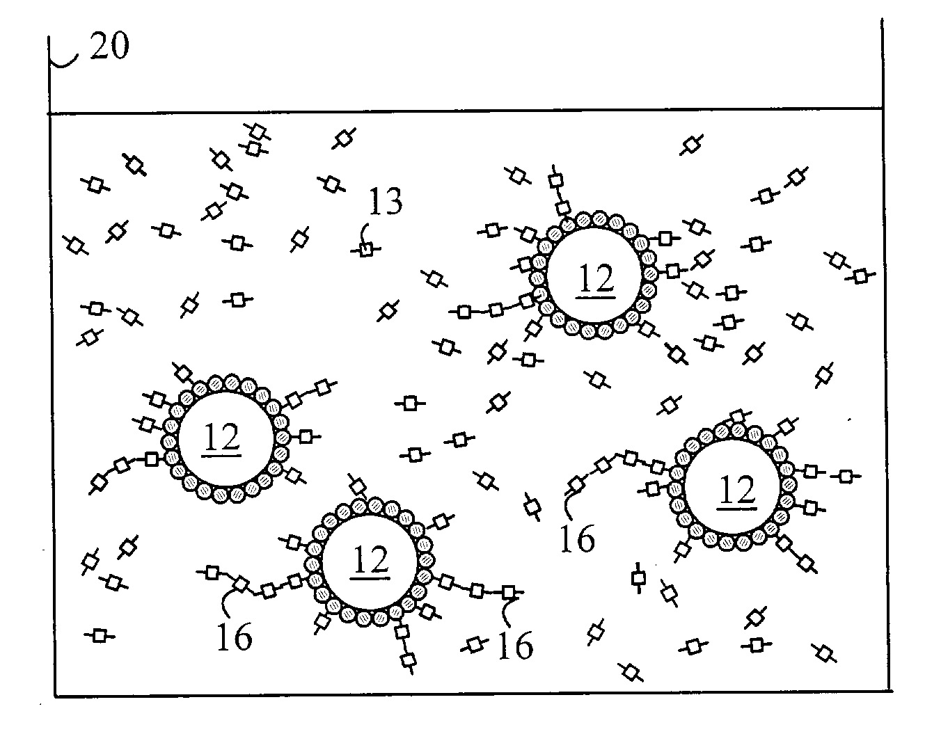 Semiconductor nanoparticles coated with electroactive polymers