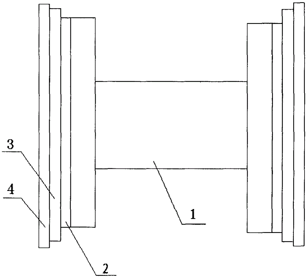 Beam of warp knitting machine