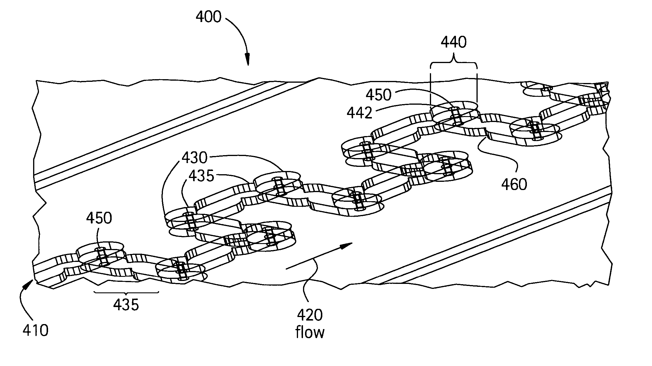 Microstructure designs for optimizing mixing and pressure drop