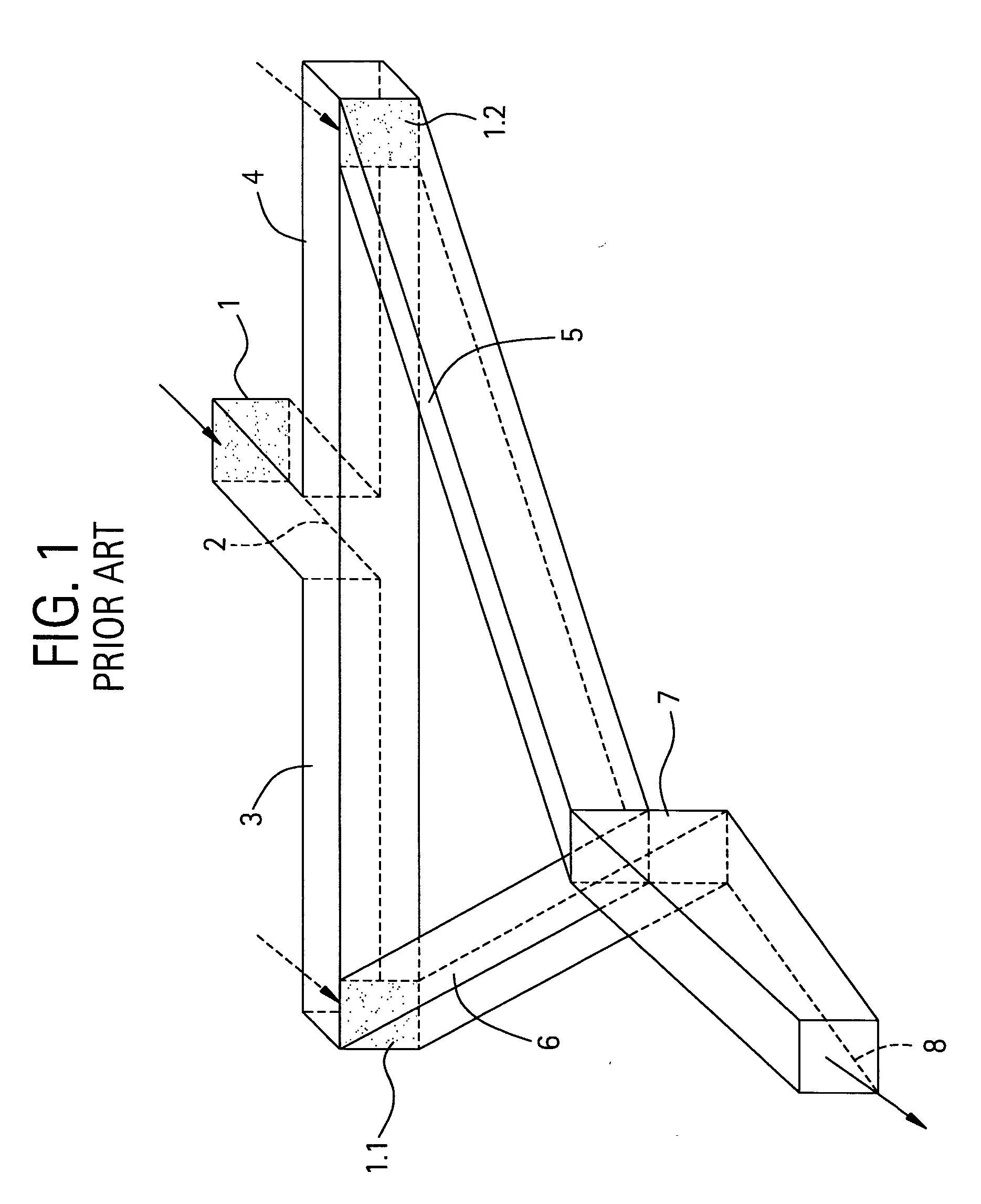 Microstructure designs for optimizing mixing and pressure drop